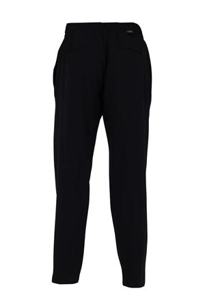 Black virgin wool blend trousers YES LONDON | XP3260NERO